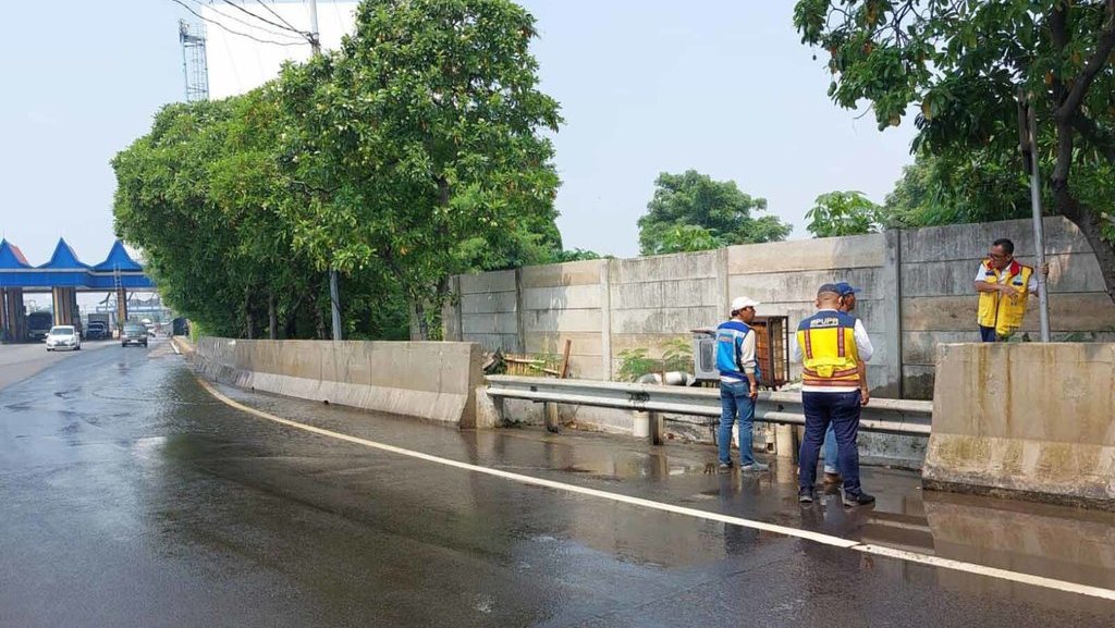 Jasa Marga Lakukan Evaluasi usai Genangan di Tol Sedyatmo Surut