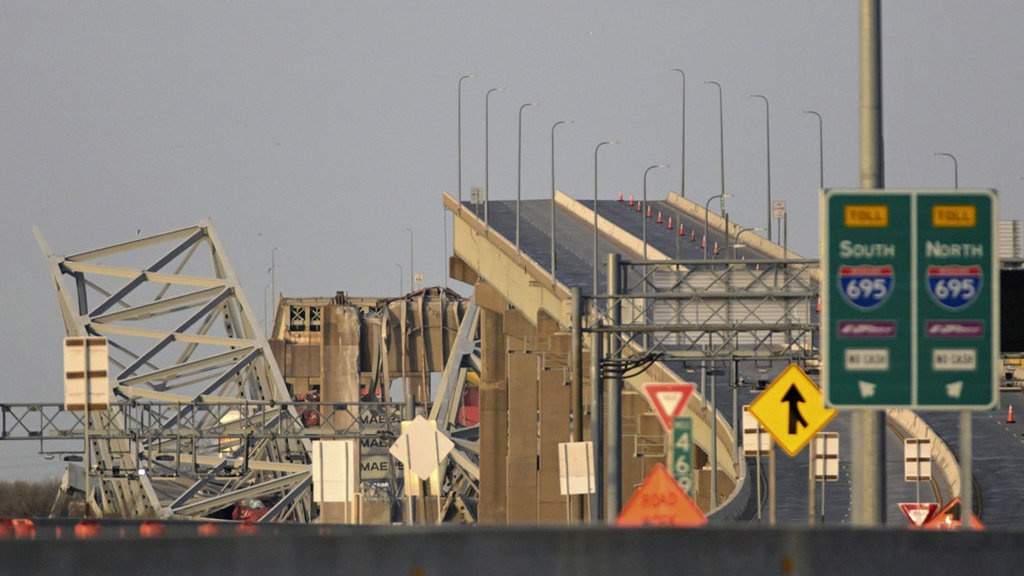 Kronologi Jembatan Baltimore di AS Ambruk Ditabrak Kapal Kargo