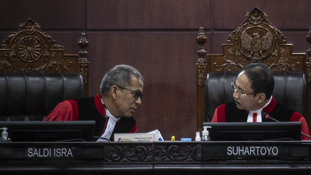 MK Akan Satukan Jadwal Sidang PHPU Kubu Anies & Ganjar MK Akan Satukan Jadwal Sidang PHPU Kubu Anies & Ganjar