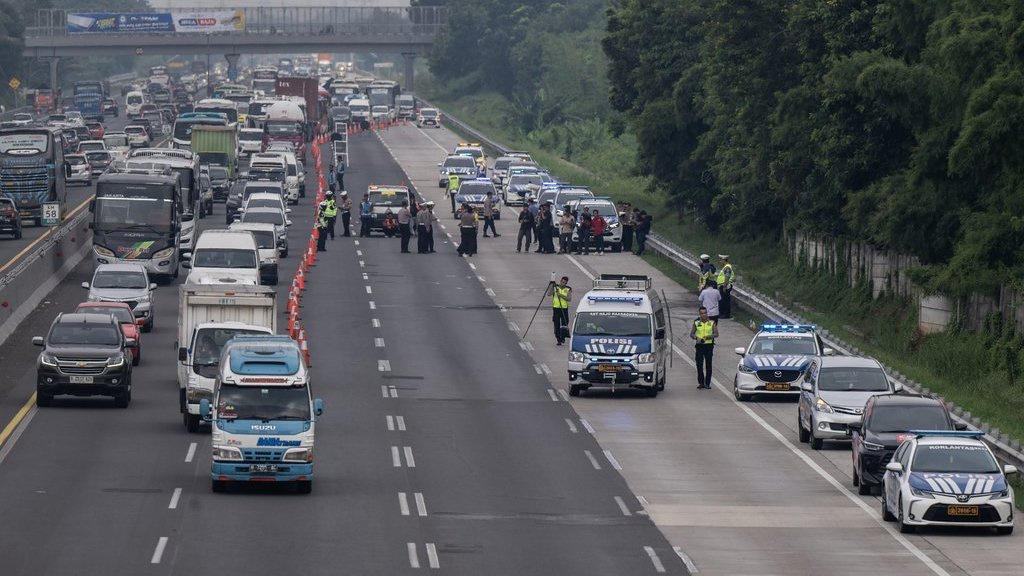 Korlantas Prediksi Masih Ada 30 Persen Pemudik Belum Kembali