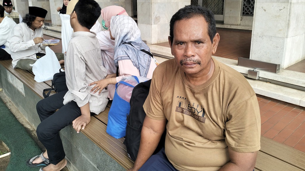 Nestapa Dedy dari Jogja Salat Id di Istiqlal, Dompet & Tas Raib Nestapa Dedy dari Jogja Salat Id di Istiqlal, Dompet & Tas Raib