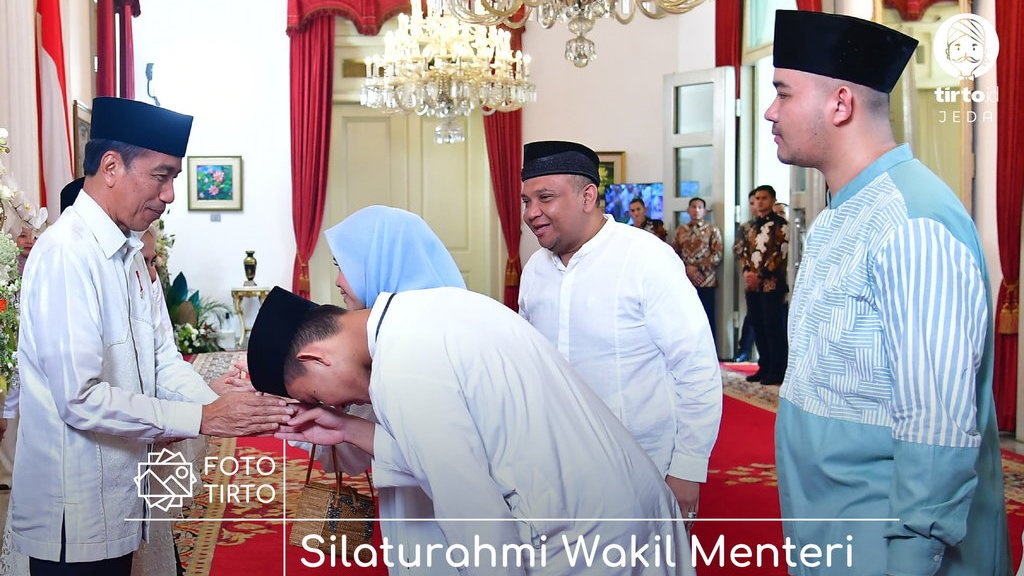 Silaturahmi Wakil Menteri Ketenagakerjaan saat Idul Fitri