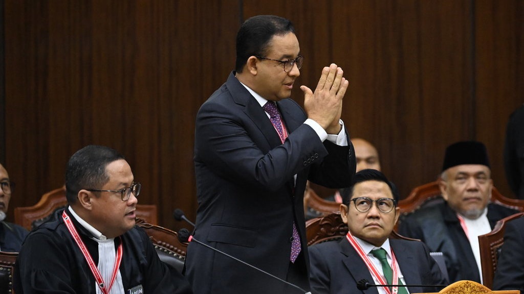 Anies usai MK Tolak Gugatan Sengketa Pilpres: Berikan Kami Waktu