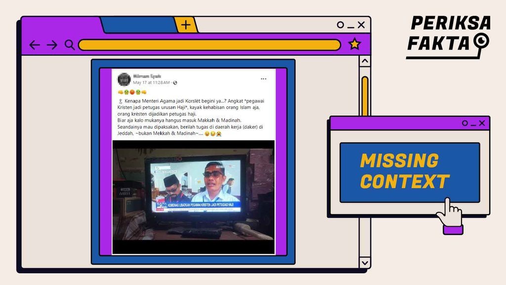 Klaim 2 Orang Nonmuslim Jadi Petugas Haji, Bagaimana Faktanya? Klaim 2 Orang Nonmuslim Jadi Petugas Haji, Bagaimana Faktanya?