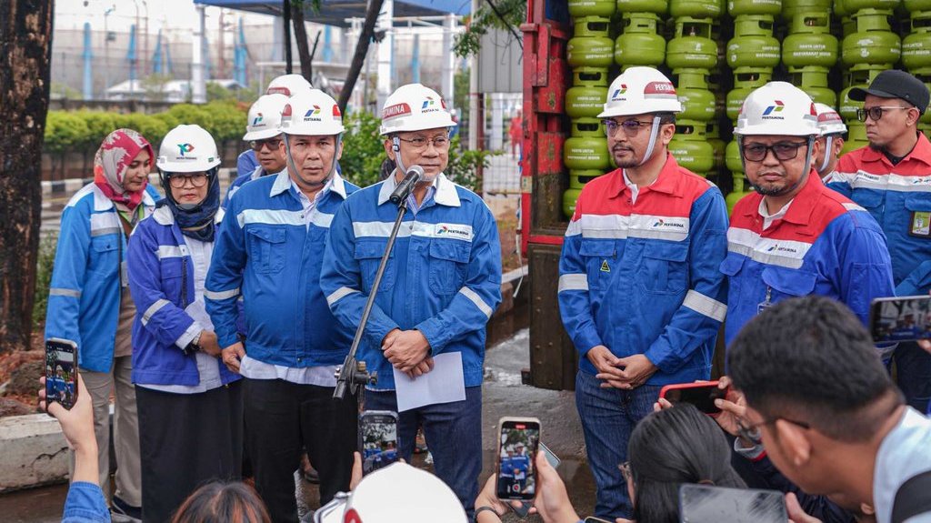 Mendag Sidak SPBE Tanjung Priok, Cek Isi LPG Sesuai Takaran