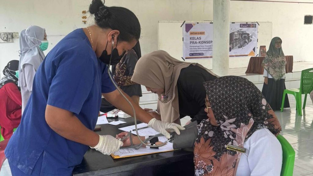 Antam G-Best Komitmen Turunkan Risiko Stunting di Maluku Utara Antam G-Best Komitmen Turunkan Risiko Stunting di Maluku Utara