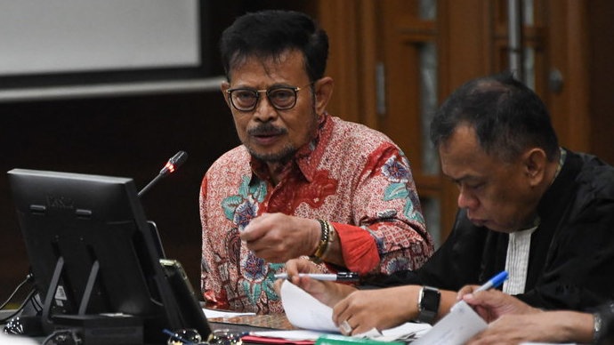 SYL Jalani Sidang Tuntutan Kasus Pemerasan Hari Ini SYL Jalani Sidang Tuntutan Kasus Pemerasan Hari Ini