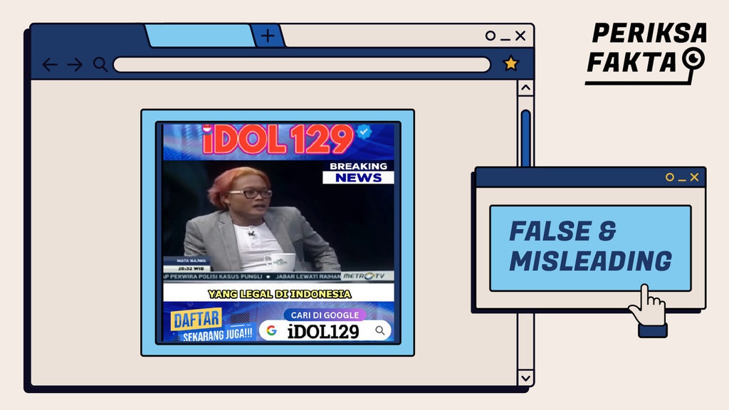 Hoaks Video Sule Promosikan Situs Judi Online