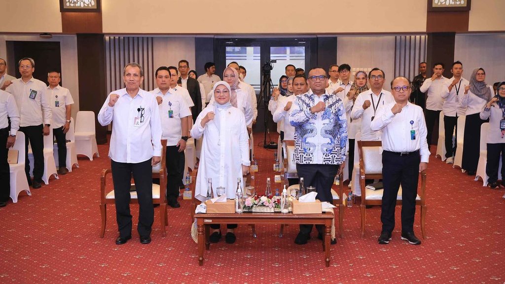 Kemnaker Sambut Pelaksanaan Survei Penilaian Integritas 2024 Kemnaker Sambut Pelaksanaan Survei Penilaian Integritas 2024