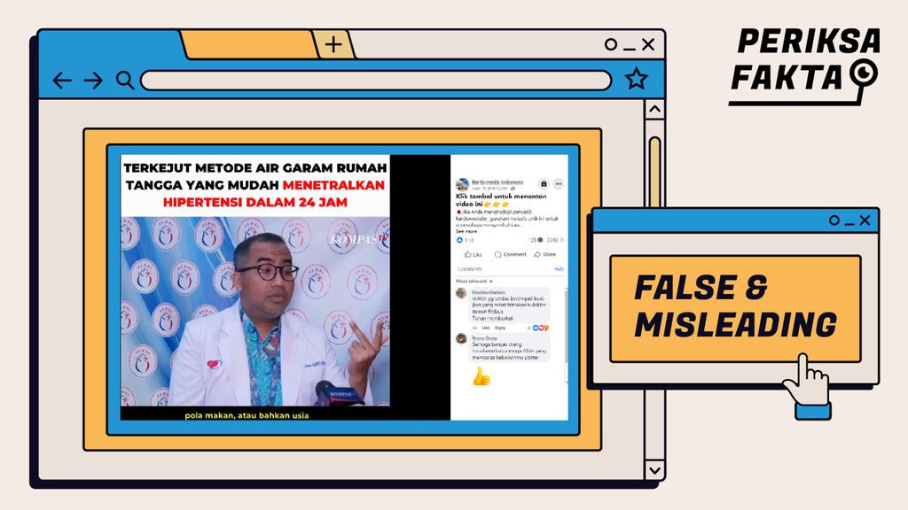 Hoaks Air Garam Sembuhkan Hipertensi & Penyakit Kardiovaskular Hoaks Air Garam Sembuhkan Hipertensi & Penyakit Kardiovaskular