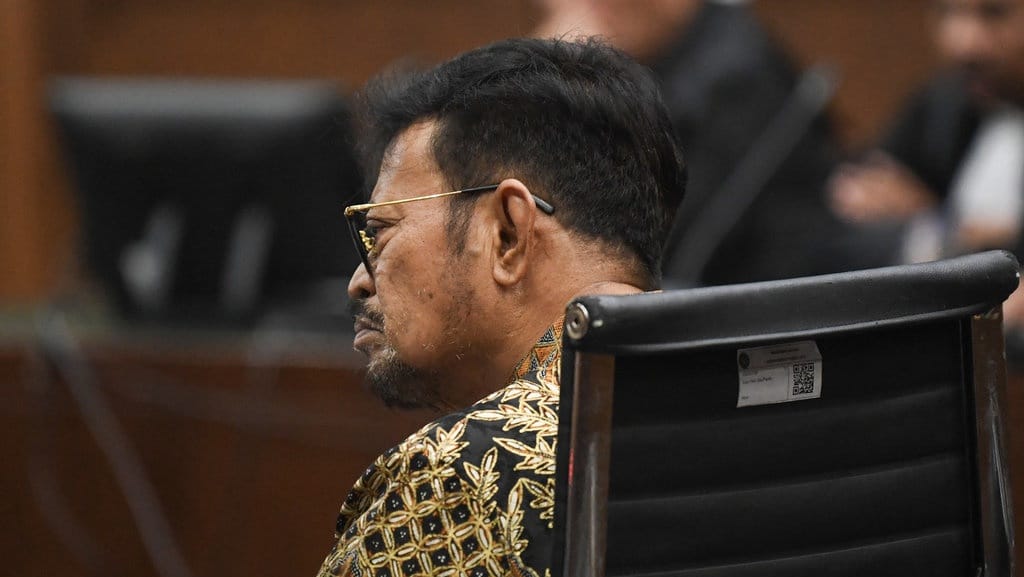 Jadi Pesakitan, SYL Curiga Dirinya Dijadikan Target Proses Hukum Jadi Pesakitan, SYL Curiga Dirinya Dijadikan Target Proses Hukum