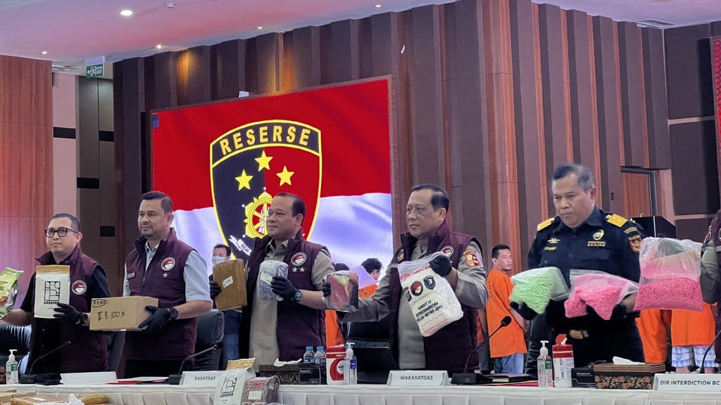 Satgas Narkoba Tangkap 38 Ribu Tersangka Sejak September 2023