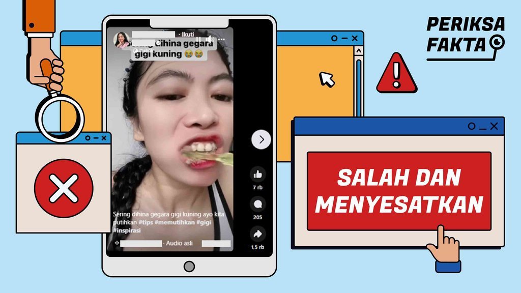 Hoaks Campuran Kopi, Kemiri, dan Pasta Gigi Bisa Memutihkan Gigi