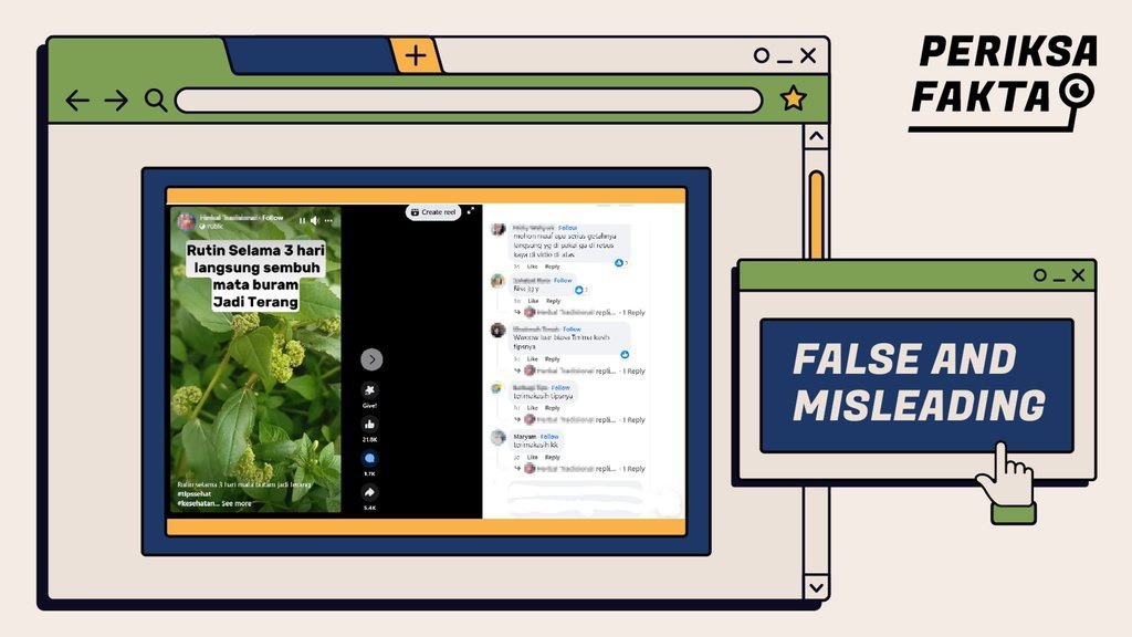 Hoaks Pengobatan Mata Rabun Menggunakan Tanaman Patikan Kebo Hoaks Pengobatan Mata Rabun Menggunakan Tanaman Patikan Kebo