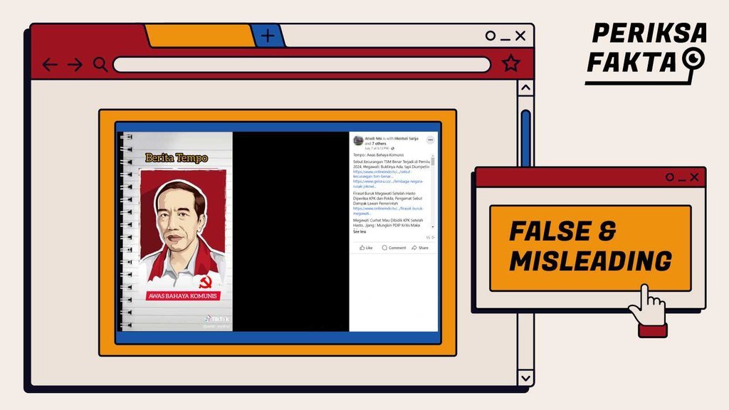 Hoaks Tempo Buat Laporan Agenda Komunis Tiongkok