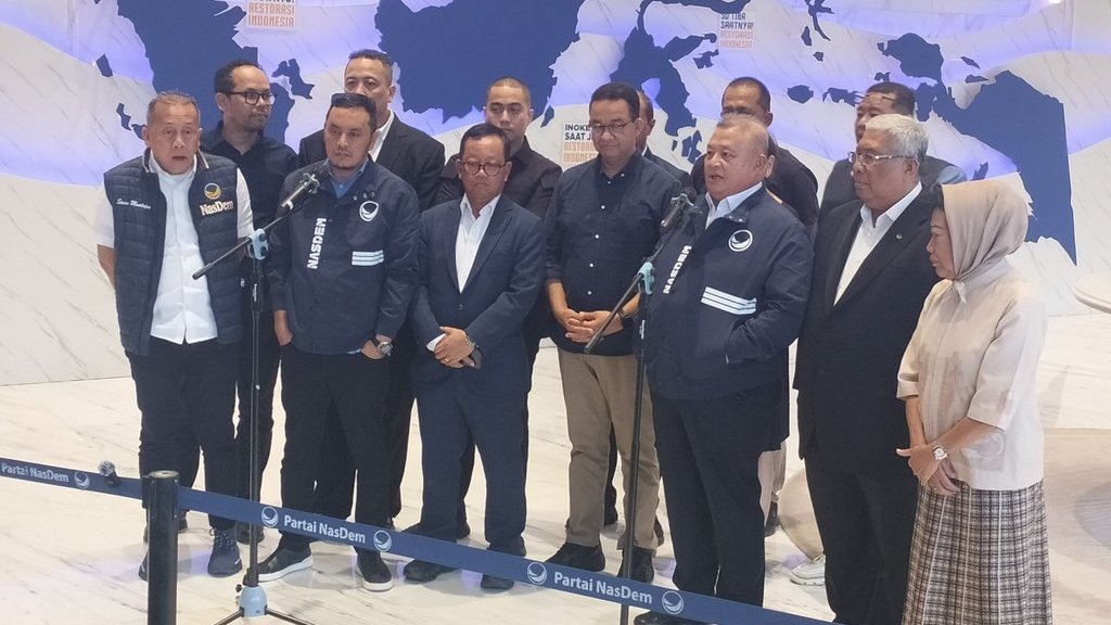 Partai Nasdem Dukung Anies Maju Pilkada Jakarta 2024