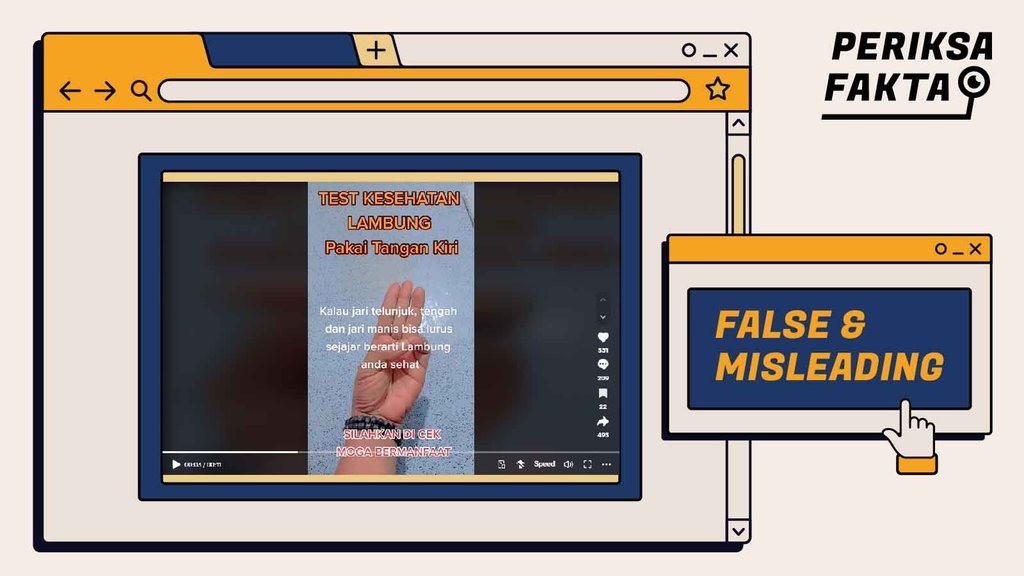 Apa Benar Cek Kesehatan Lambung Bisa Menggunakan Gerakan Jari?