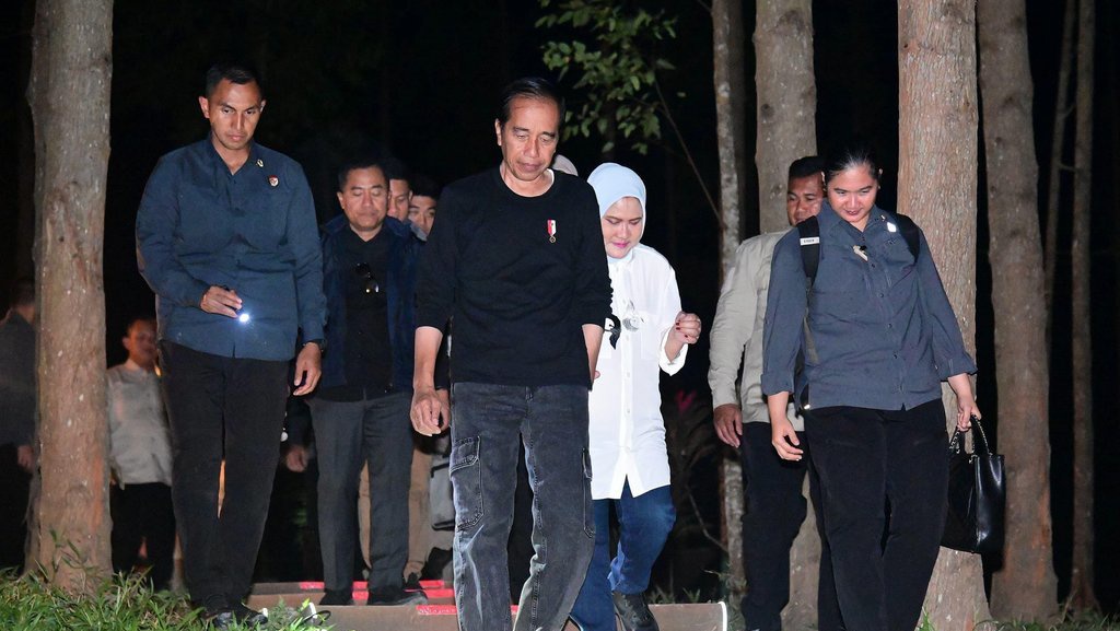 Jokowi Curhat Pengalaman Berkantor di IKN: Tidurnya Tak Nyenyak