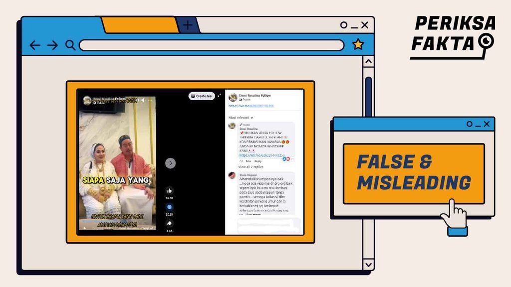 Hoaks Video Bagi-bagi Uang Mencatut Haji Agus Salim Bucar Hoaks Video Bagi-bagi Uang Mencatut Haji Agus Salim Bucar