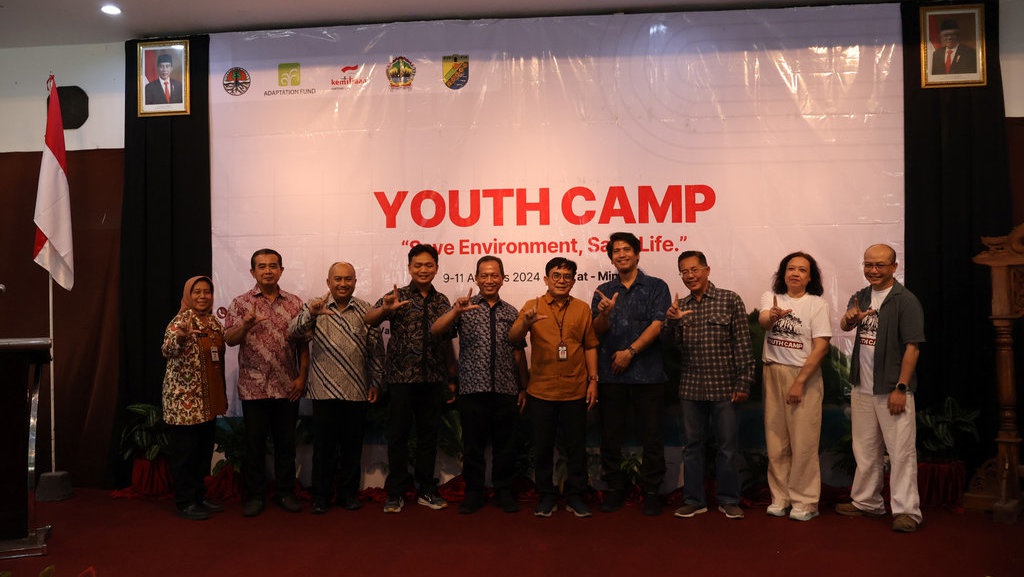100 Pemuda Ikut Youth Camp, Tanamkan Kesadaran Perubahan Iklim 100 Pemuda Ikut Youth Camp, Tanamkan Kesadaran Perubahan Iklim