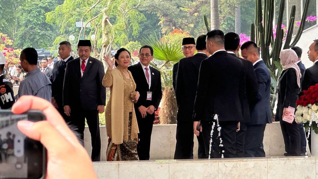Puan hingga Sejumlah Menteri Hadiri Sidang Tahunan di DPR Puan hingga Sejumlah Menteri Hadiri Sidang Tahunan di DPR