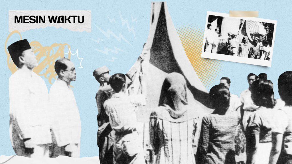 Bendera Pusaka di Momen Proklamasi & Sejarah yang Menyertainya Bendera Pusaka di Momen Proklamasi & Sejarah yang Menyertainya