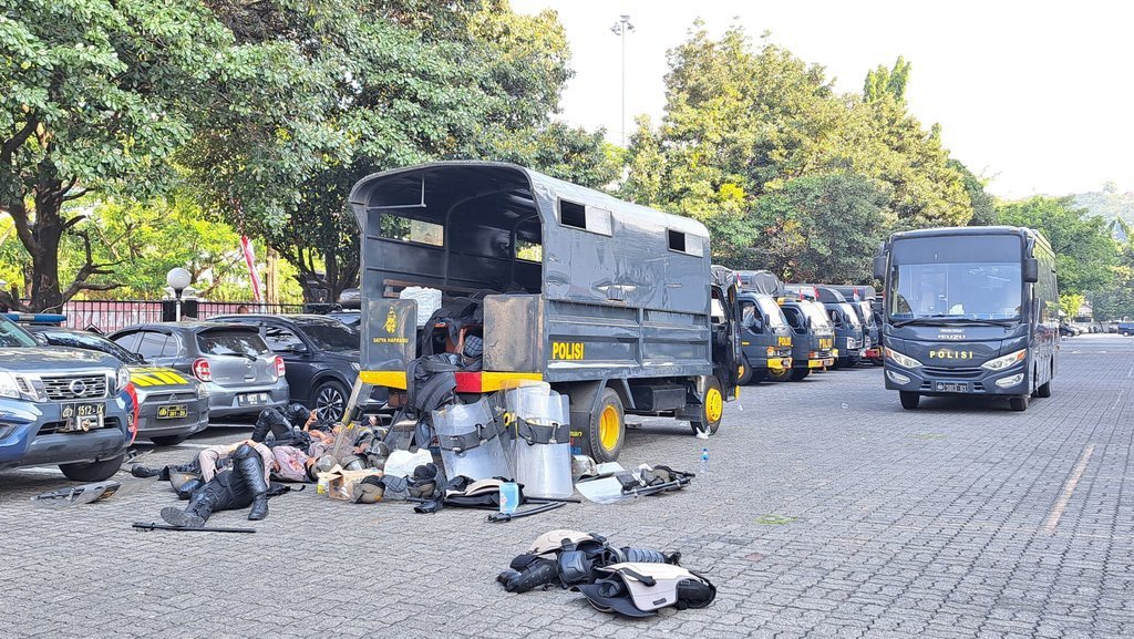 Setelah Demo Ricuh di DPRD Semarang, Suasana Kembali Kondusif