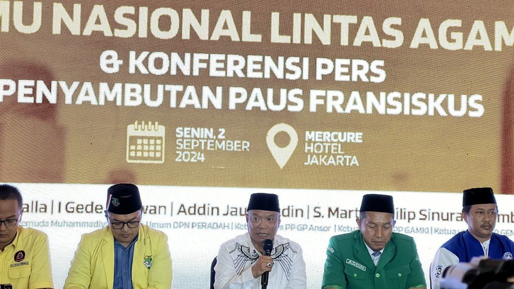 Pemuda Lintas Agama Sambut Baik Kedatangan Paus Fransiskus ke RI
