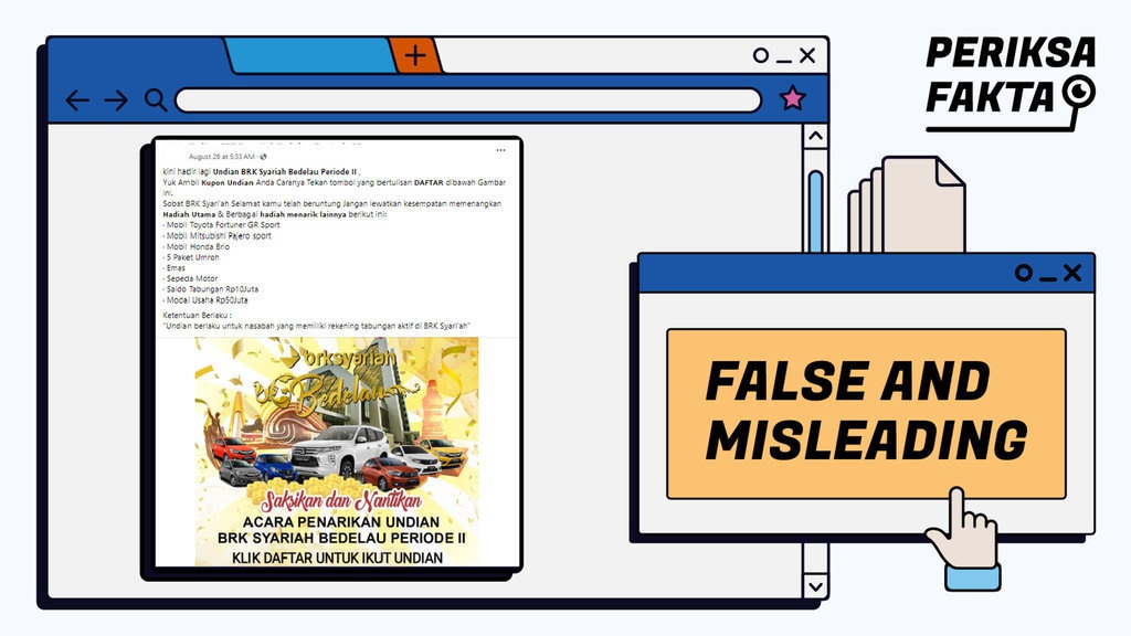 Modus Penipuan Berkedok Program Undian Bank Riau Kepri Syariah Modus Penipuan Berkedok Program Undian Bank Riau Kepri Syariah