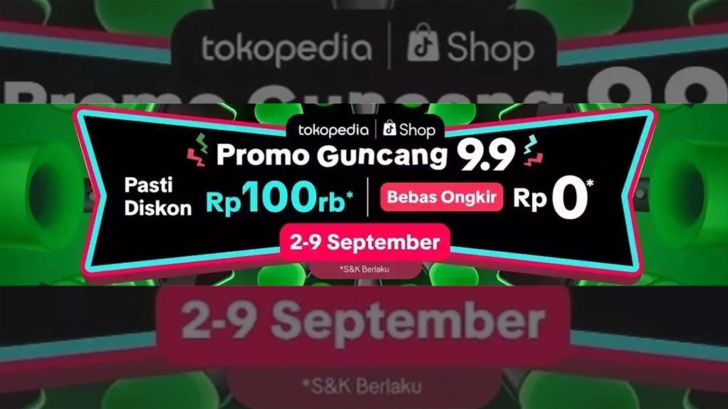Promo 9.9 Tokopedia, Diskon Gila-Gilaan dan Cashback Hingga 90% Promo 9.9 Tokopedia, Diskon Gila-Gilaan dan Cashback Hingga 90%