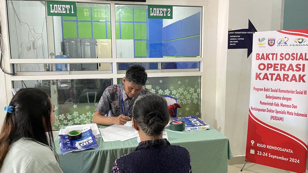 Baksos Operasi Katarak Kemensos di Mamasa Targetkan 150 Penerima Baksos Operasi Katarak Kemensos di Mamasa Targetkan 150 Penerima