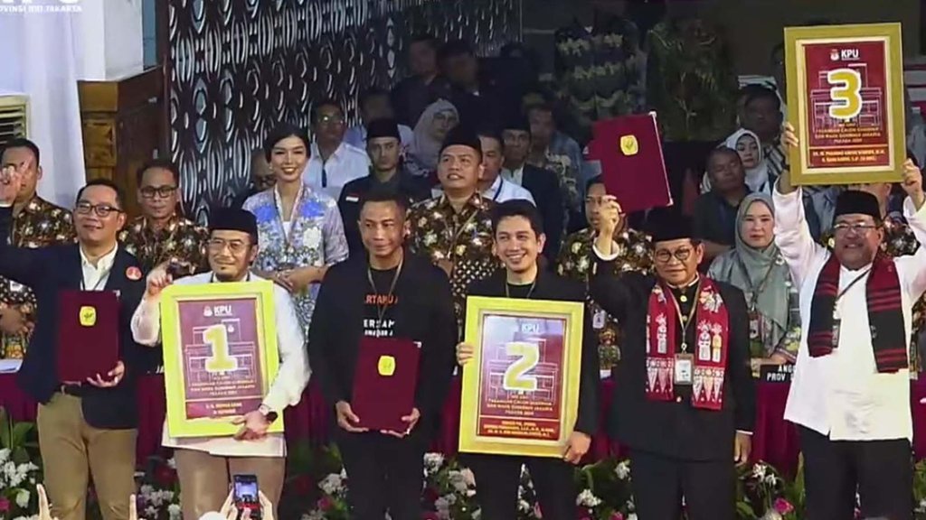 Gaya Tiga Pasangan Cagub-Cawagub di Debat Terakhir Pilgub DKI