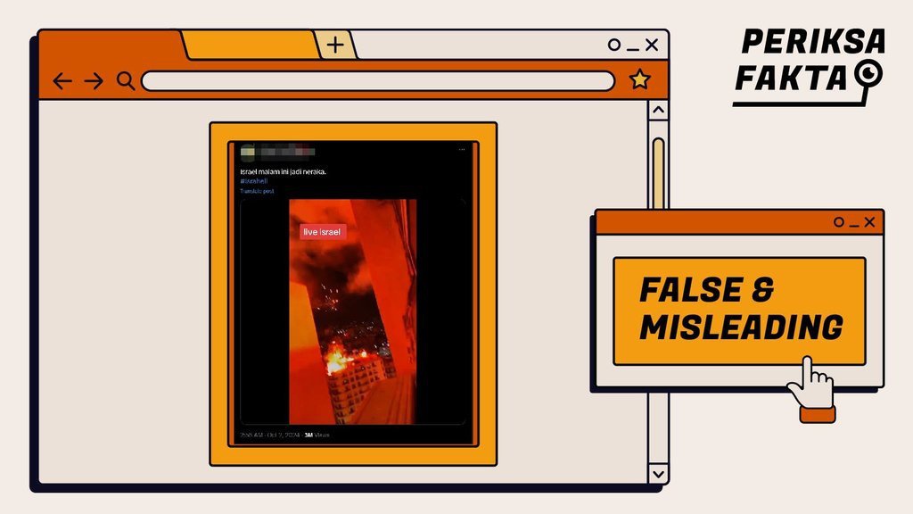 Hoaks Video Kondisi Israel Seperti Hoaks Video Kondisi Israel Seperti