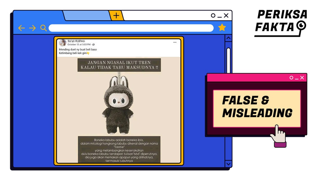 Benarkah Klaim Labubu Boneka Iblis? Benarkah Klaim Labubu Boneka Iblis?