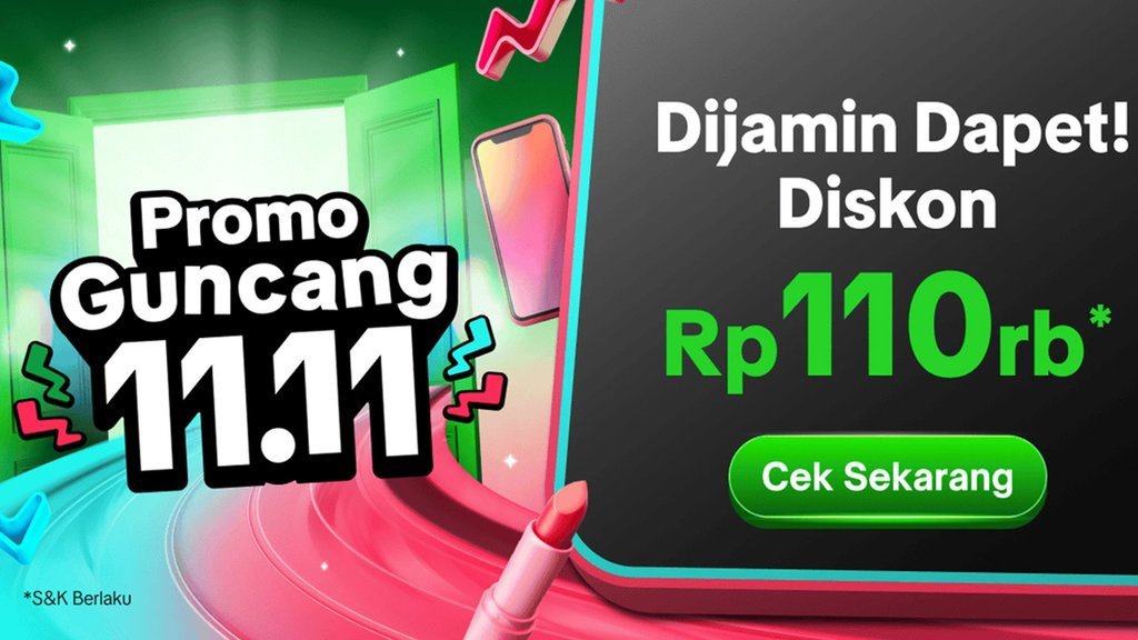 Promo Guncang Tokopedia, Belanja Murah dengan Harga Miring Promo Guncang Tokopedia, Belanja Murah dengan Harga Miring