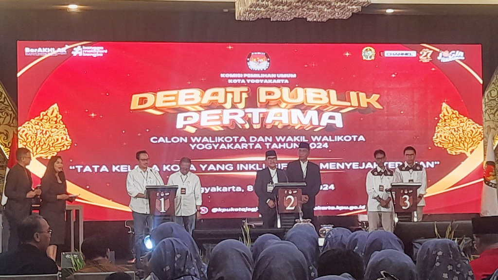 Debat Perdana Pilkada Jogja: Bahas Sampah hingga Konflik Sosial