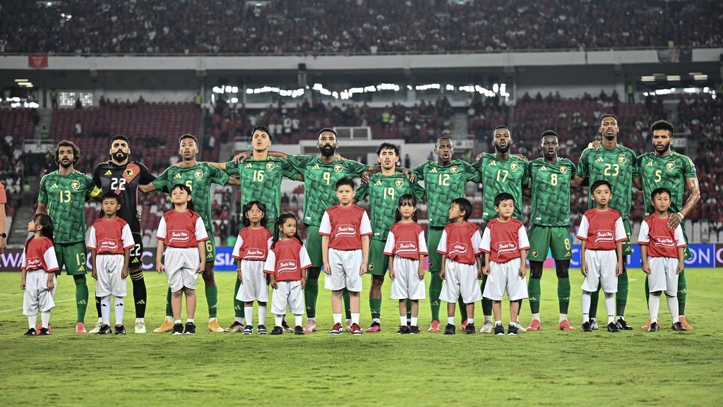 Jadwal Arab Saudi vs Irak WCQ 2026 Asia & Live di TV Mana?