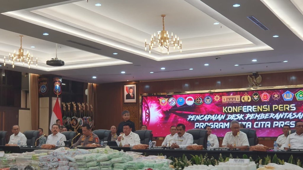 Menko Polkam: Perputaran Uang Narkoba 2022-2024 Capai Rp99 T Menko Polkam: Perputaran Uang Narkoba 2022-2024 Capai Rp99 T