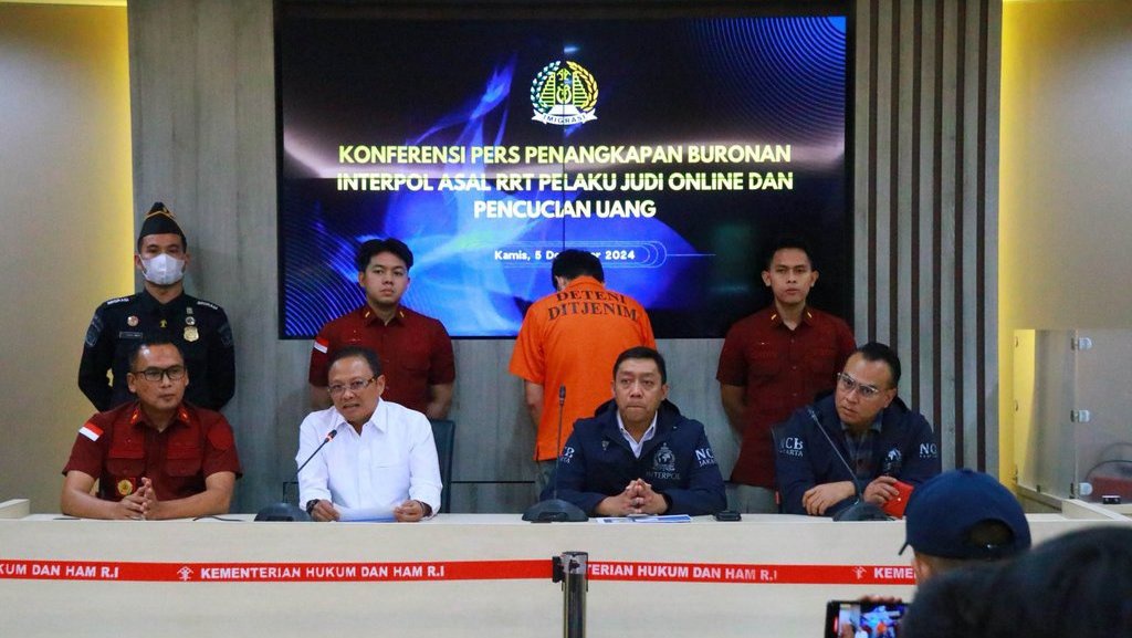 Indonesia Tangkap Buron Red Notice Interpol Judol Asal Cina Indonesia Tangkap Buron Red Notice Interpol Judol Asal Cina