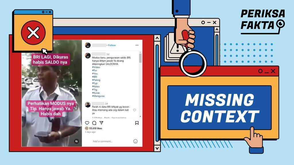 Video Lama Diklaim Modus Baru Pengurasan Saldo BRI Lewat Telepon Video Lama Diklaim Modus Baru Pengurasan Saldo BRI Lewat Telepon