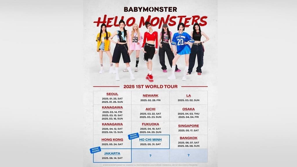 Prediksi Harga Tiket BABYMONSTER di Jakarta 2025 & Jadwal Konser Prediksi Harga Tiket BABYMONSTER di Jakarta 2025 & Jadwal Konser
