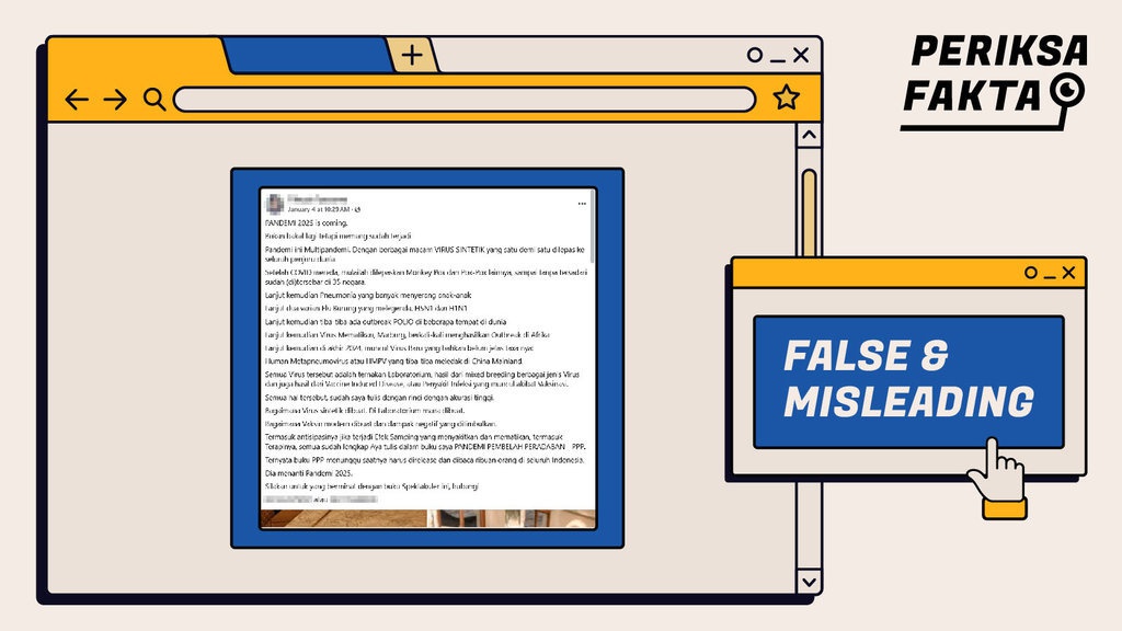 HMPV Disebut Virus Buatan Manusia, Apa Iya? HMPV Disebut Virus Buatan Manusia, Apa Iya?
