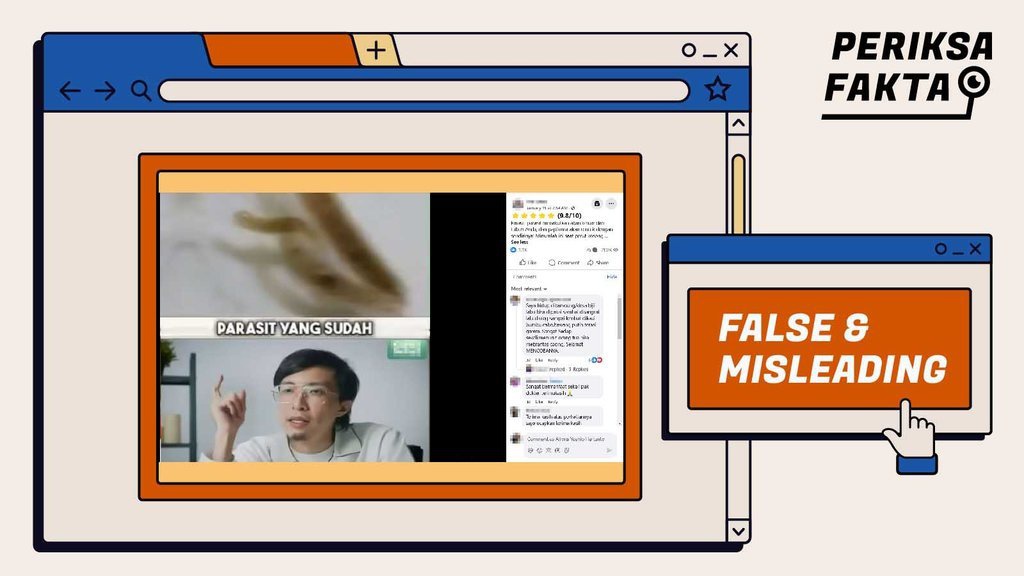 Hoaks Obat Pembunuh Parasit Mencatut Dokter Tirta Hoaks Obat Pembunuh Parasit Mencatut Dokter Tirta