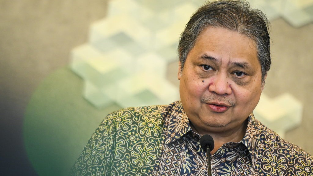 Airlangga Bantah Rp200 T Diterima Himbara via Sistem Remburs Airlangga Bantah Rp200 T Diterima Himbara via Sistem Remburs