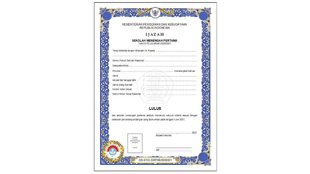 Link Unduh Format Ijazah & Transkrip Nilai Digital Tahun 2025