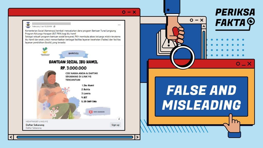 Hoaks Tautan Bantuan Sosial PKH Tahun 2025