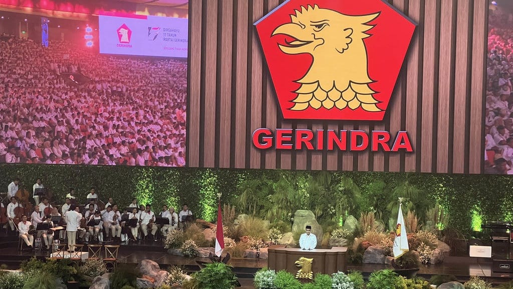 Partai Gerindra Raih Elektabilitas Tertinggi dalam Survei IPO