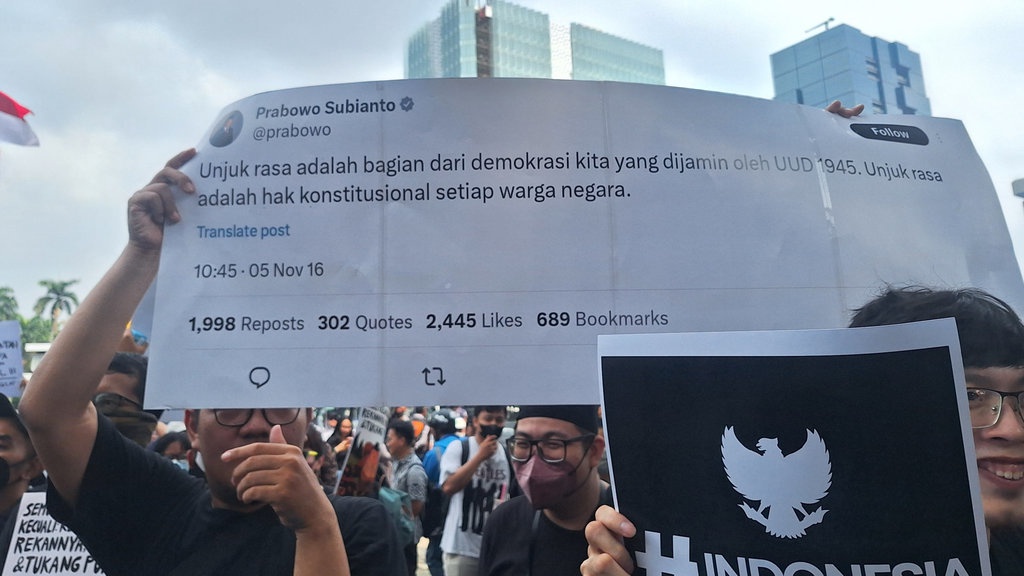 Klaim Janggal Marcella Santoso: Upaya Lumpuhkan Indonesia Gelap? Klaim Janggal Marcella Santoso: Upaya Lumpuhkan Indonesia Gelap?