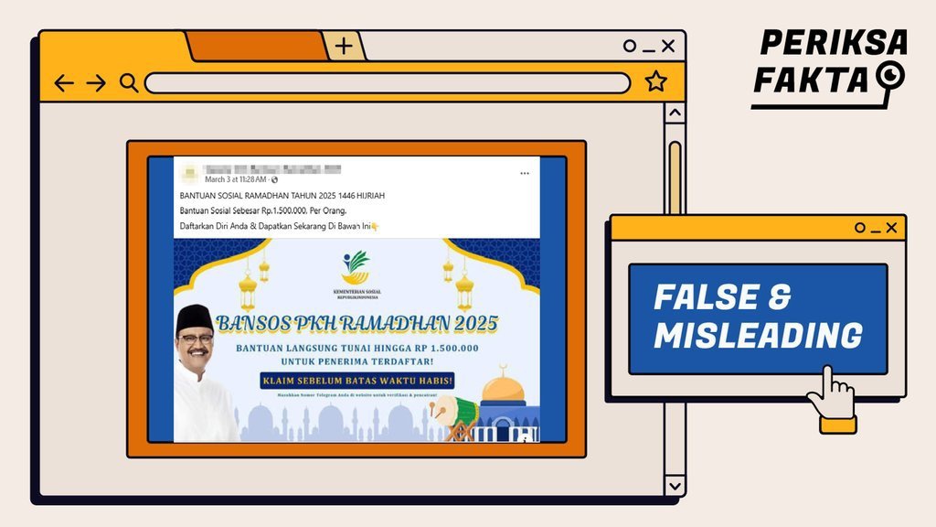 Salah, Tautan Pendaftaran Bansos Ramadhan 2025 Rp1,5 Juta Salah, Tautan Pendaftaran Bansos Ramadhan 2025 Rp1,5 Juta