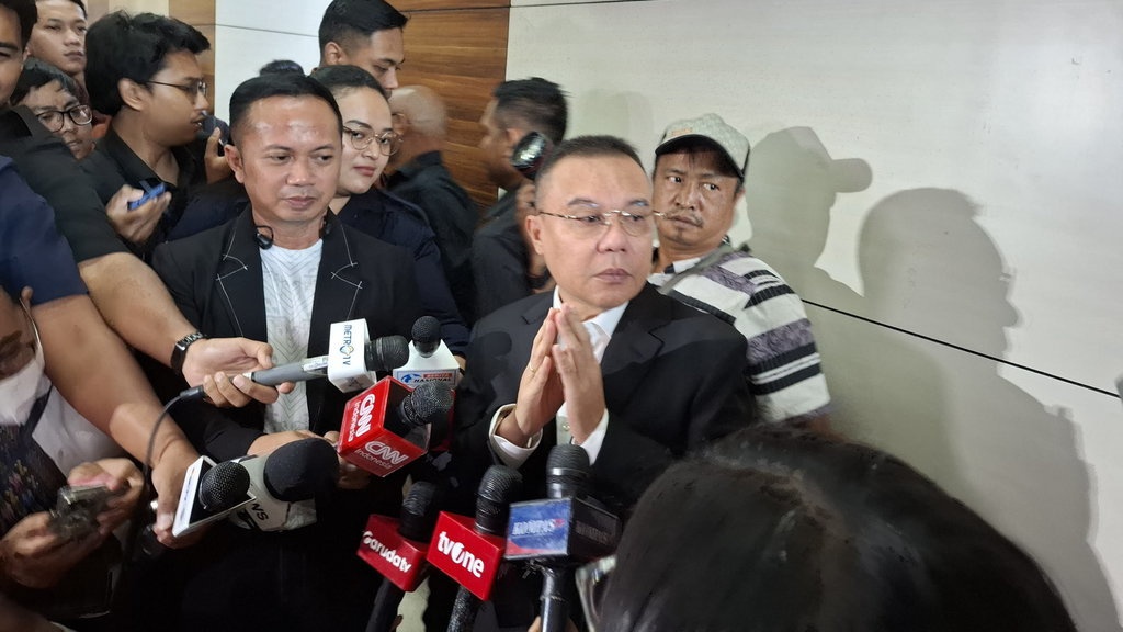 Dasco Sebut Belum Ada Pembicaraan PDIP Gabung Kabinet Prabowo